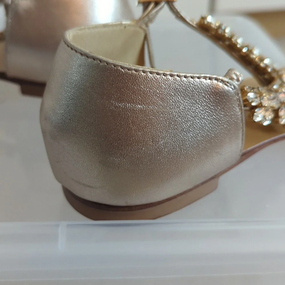 Giuseppe Zanotti Rhinestone Bridal Thong Sandals - Picture 8 of 10